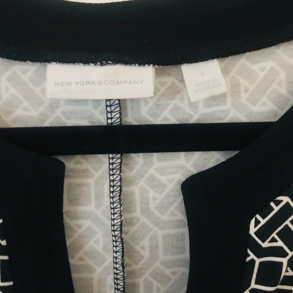 Black and white dress - New York and company - Picture 3 of 5